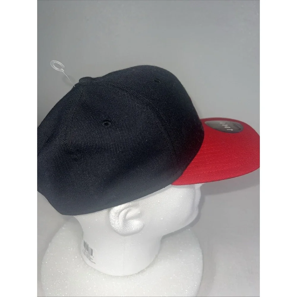 Nike Air Jordan Pro Jumpman Snapback Hat AR2118 Black Red Elephant Print